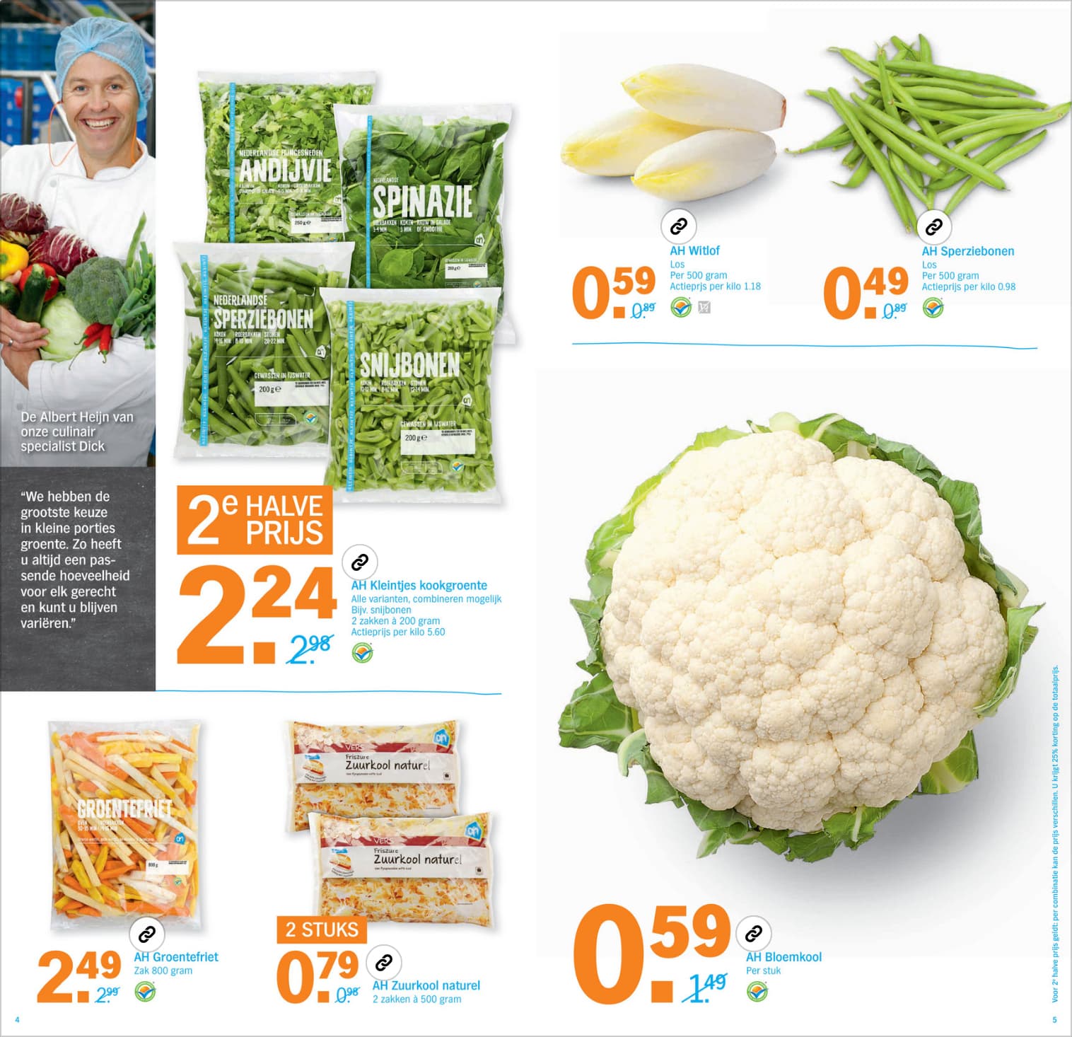 Albert Heijn catalog with shoppable deals.