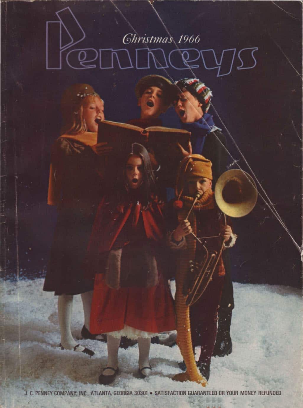 Cover of the 1966 J.C. Penney Christmas catalog.