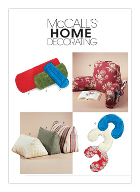 McCall's M4123 (Digital) | Bed Rest Pillows, Bolsters and Neck Pillow | Front of Envelope