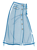 McCall's M8586 | McCall's Sewing Pattern Misses' Top and Skirt in Two Lengths