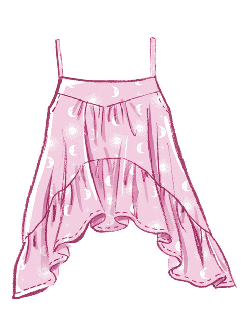 McCall's M8587 | McCall's Sewing Pattern Misses' Top, Shorts and Pants