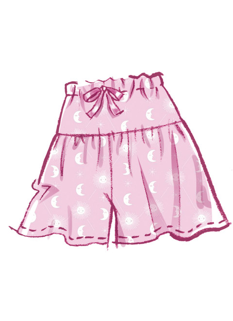 McCall's M8587 | McCall's Sewing Pattern Misses' Top, Shorts and Pants