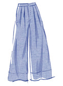 McCall's M8588 | McCall's Sewing Pattern Unisex Pants in Two Lengths
