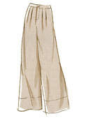 McCall's M8588 | McCall's Sewing Pattern Unisex Pants in Two Lengths