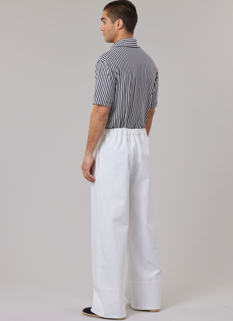 McCall's M8588 | McCall's Sewing Pattern Unisex Pants in Two Lengths