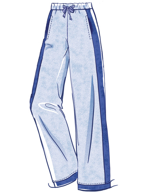 McCall's M8590 | McCall's Sewing Pattern Men's Top, Shorts and Pants