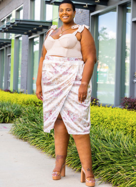 Know Me ME2015 (Digital) | Women's Lined Bustier and Skirt by Aaronica B. Cole