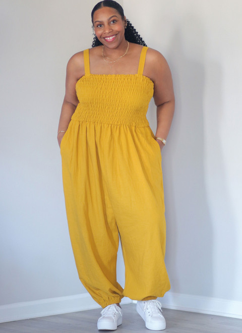 Know Me ME2122 | Misses' Jumpsuit in Two Lengths by Brittany J. Jones
