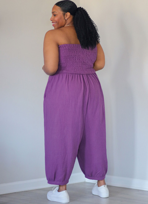 Know Me ME2122 | Misses' Jumpsuit in Two Lengths by Brittany J. Jones