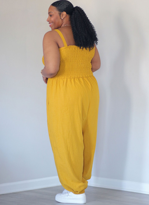 Know Me ME2122 | Misses' Jumpsuit in Two Lengths by Brittany J. Jones