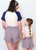 Know Me ME2123 | Girls' and Misses' T-Shirt and Shorts by Holly Darling
