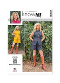 Know Me ME2125 | Misses' Vest and Shorts by Lynn Brannelly | Front of Envelope