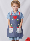 Simplicity S3119 | Simplicity Sewing Pattern Children and Misses' Aprons and Kitchen Accessories