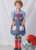 Simplicity S3119 | Simplicity Sewing Pattern Children and Misses' Aprons and Kitchen Accessories