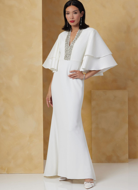 Vogue Patterns V2066 | Misses' Dress by Badgley Mischka