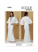 Vogue Patterns V2066 | Misses' Dress by Badgley Mischka | Front of Envelope