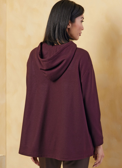 Vogue Patterns V2067 | Misses' Knit Top and Jacket by Marcy Tilton