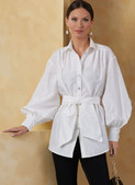 Vogue Patterns V2068 | Misses' Tops and Sash