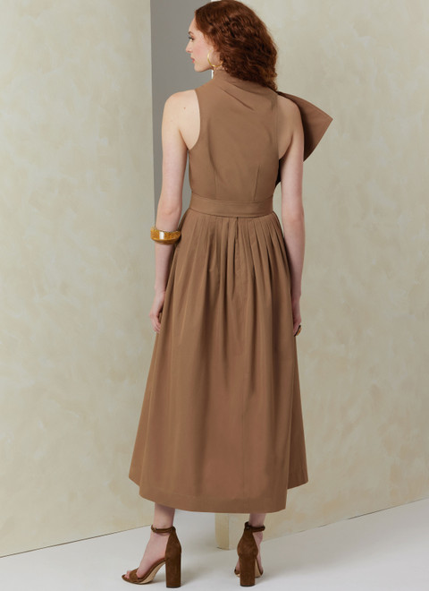 Vogue Patterns V2084 | Vogue Patterns Misses' Dress with Belt and Overbodice