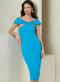Vogue Patterns V2086 | Vogue Patterns Misses' Dress by Badgley Mischka
