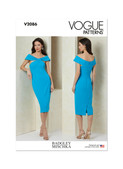 Vogue Patterns V2086 | Vogue Patterns Misses' Dress by Badgley Mischka | Front of Envelope