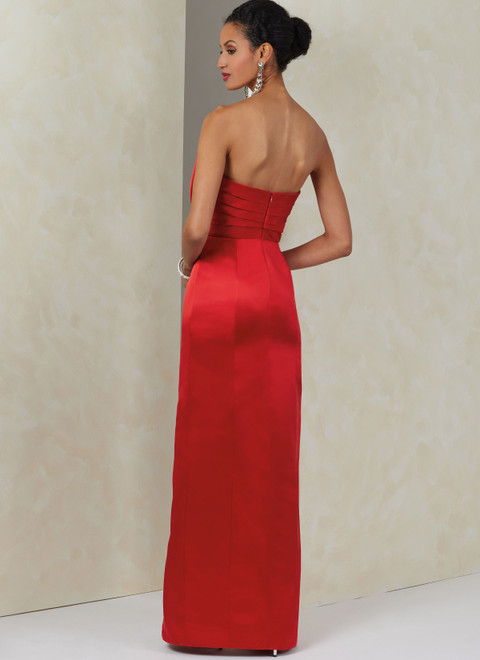 Vogue Patterns V2088 | Vogue Patterns Misses' Dress and Overskirt