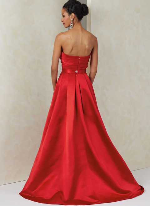 Vogue Patterns V2088 | Vogue Patterns Misses' Dress and Overskirt