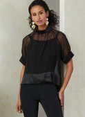 Vogue Patterns V2090 | Vogue Patterns Misses' Top with Sleeve Variations