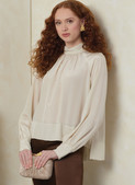 Vogue Patterns V2090 | Vogue Patterns Misses' Top with Sleeve Variations