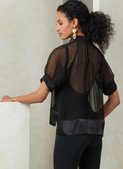 Vogue Patterns V2090 | Vogue Patterns Misses' Top with Sleeve Variations