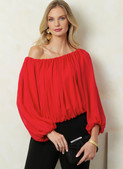 Vogue Patterns V2091 | Vogue Patterns Misses' Top with Length Variations