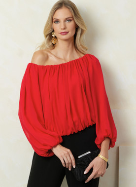 Vogue Patterns V2091 | Vogue Patterns Misses' Top with Length Variations