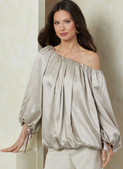 Vogue Patterns V2091 | Vogue Patterns Misses' Top with Length Variations