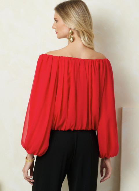 Vogue Patterns V2091 | Vogue Patterns Misses' Top with Length Variations