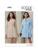 Vogue Patterns V2092 | Vogue Patterns Misses' Coats | Front of Envelope