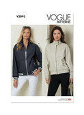 Vogue Patterns V2093 | Vogue Patterns Misses' Jackets | Front of Envelope