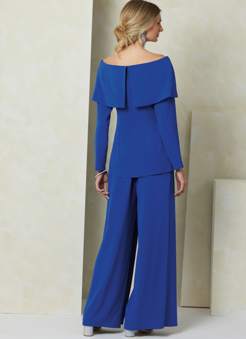 Vogue Patterns V2098 | Vogue Patterns Misses' Top and Pants by Tom And Linda Platt
