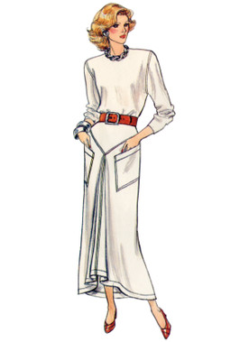 Vogue Patterns V2102 | Vogue Patterns 1980s Misses' Skirts