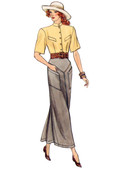 Vogue Patterns V2102 | Vogue Patterns 1980s Misses' Skirts