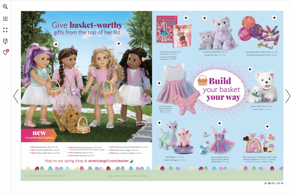 American Girl Easter Catalog Publitas