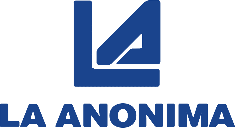 La Anonima logo with graphical element