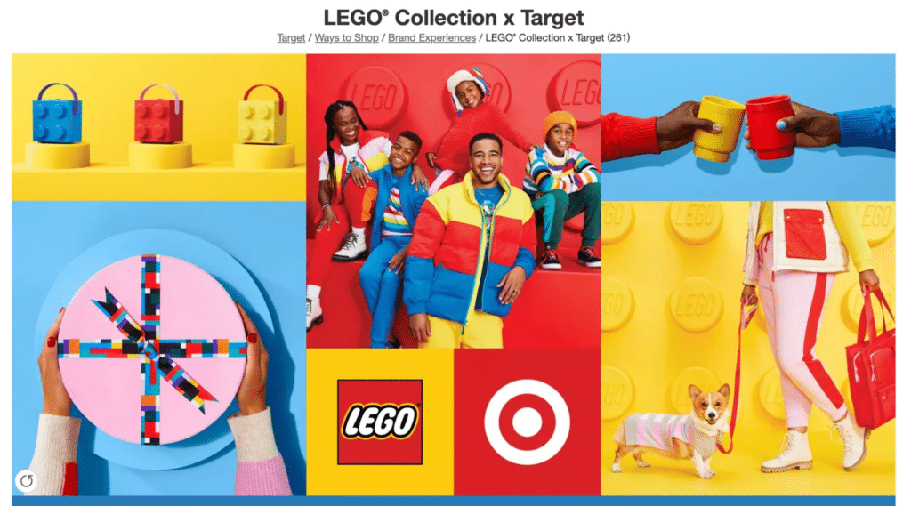 lego x target retail partnership Publitas