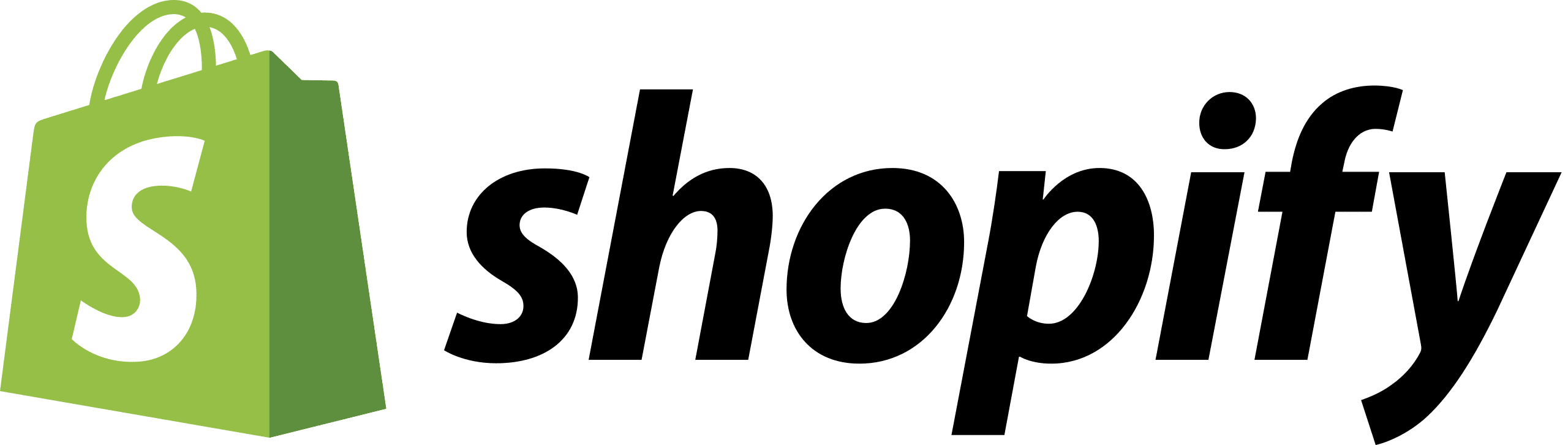 Shopify logo in black