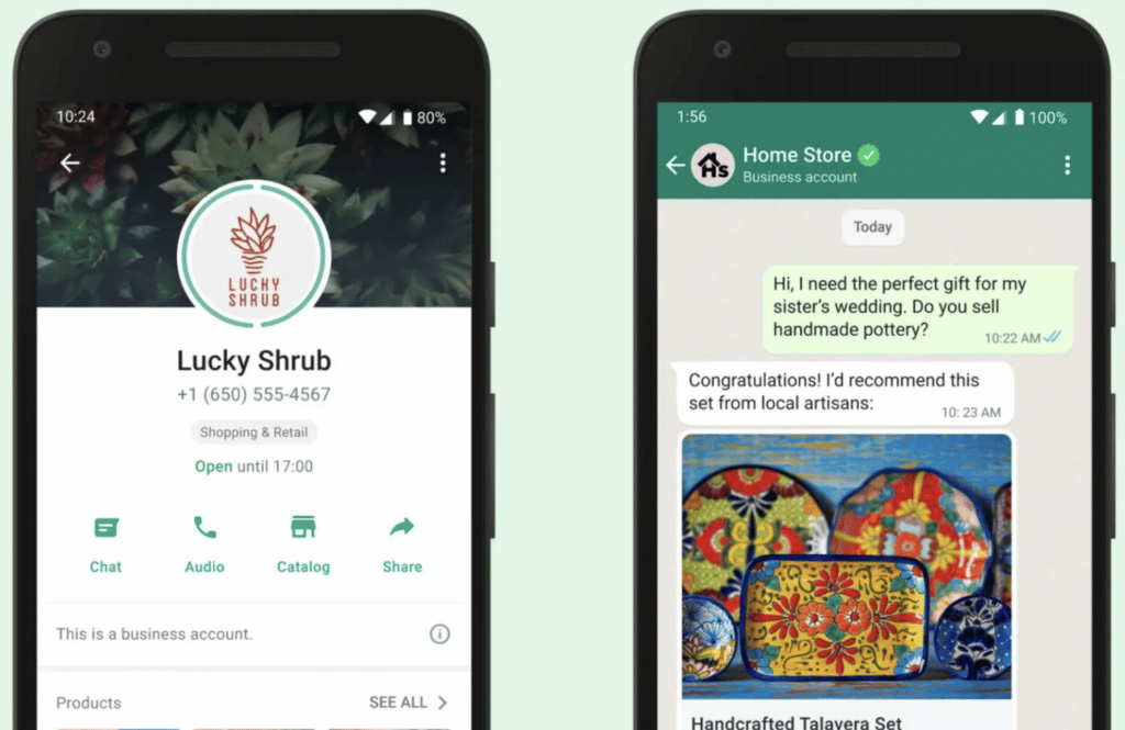 lucky shrub inspiration whatsapp Publitas