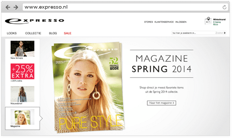 magazine homepage Publitas