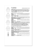 Vogue Patterns V2092 | Vogue Patterns Misses' Coats | Back of Envelope