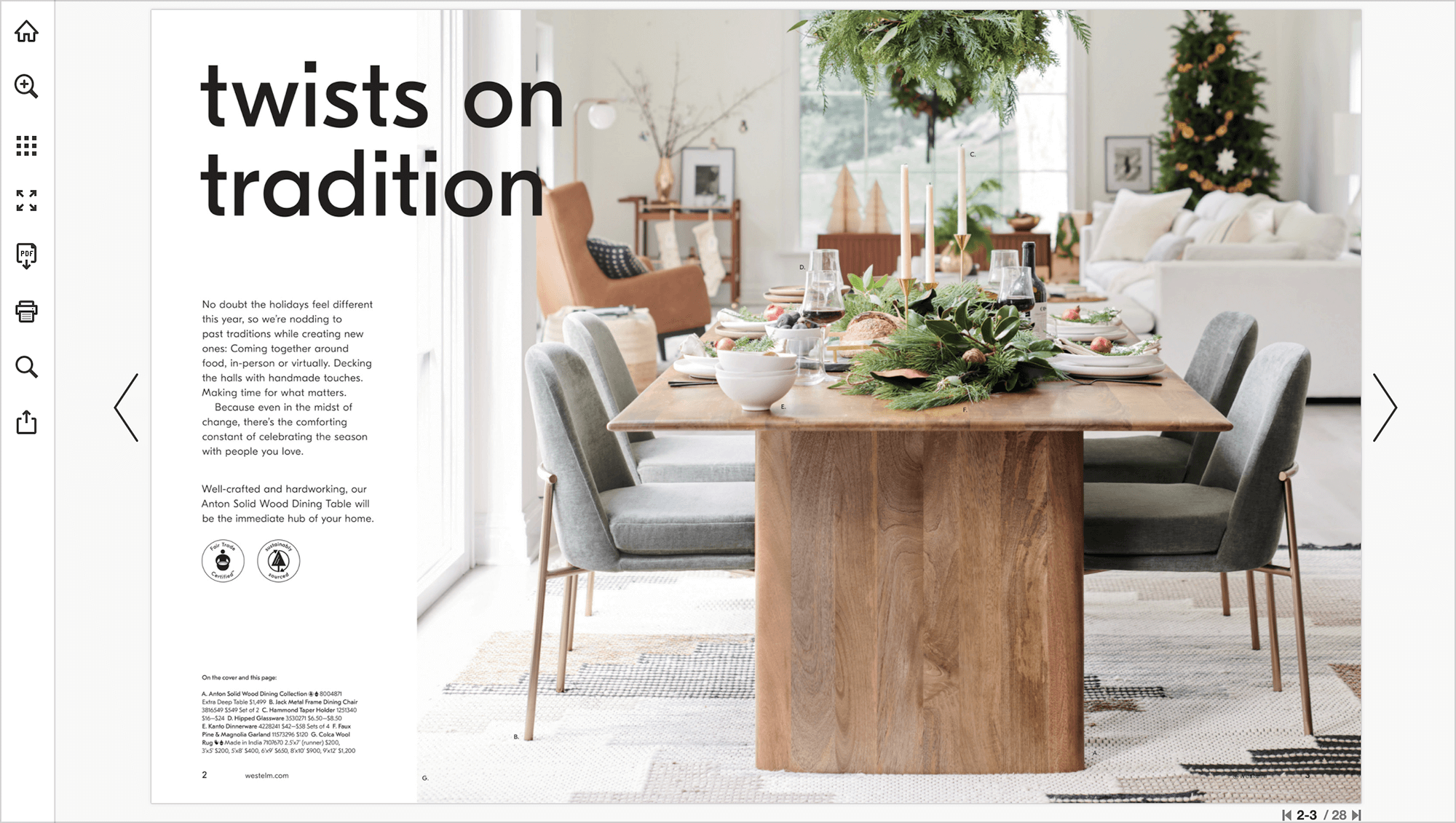 west elm online catalog Publitas