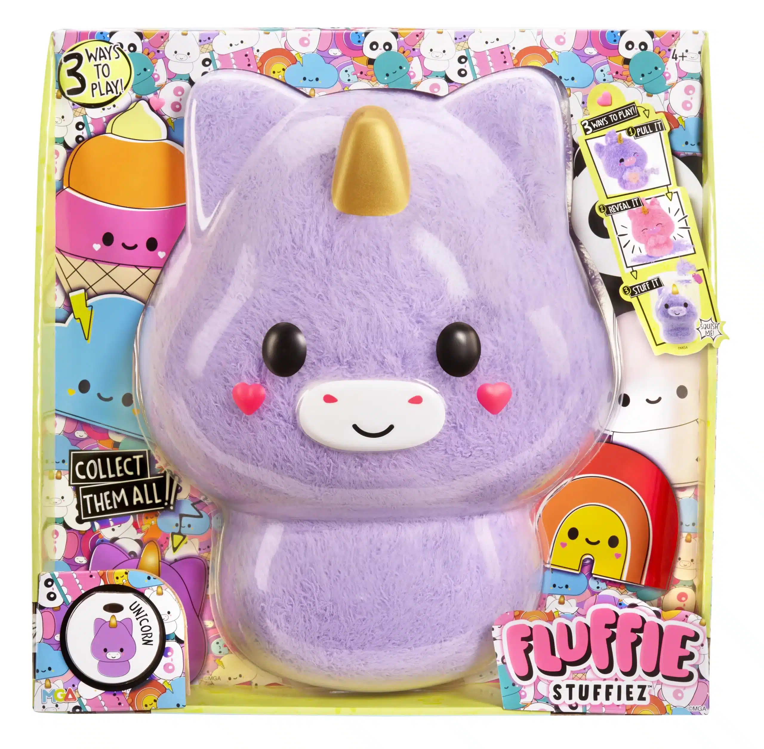 fluffiez stuffiez unicorn toy